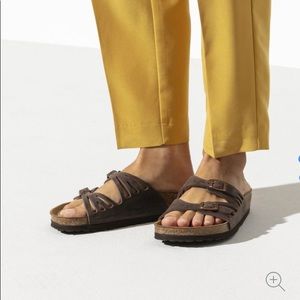 Birkenstock 39 Granada Oiled Habana Slide Sandal W